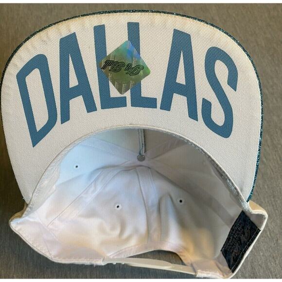 Pit Bull Cap DALLAS blue white glitter Baseball Adjustable Snapback Pit Bull NWT - Picture 5 of 7